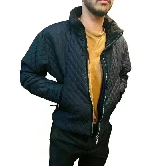 Obermeyer Women Black Quilted Ski Snowboard fitted Jacket winter coat size 8 VTG - Picture 2 of 7